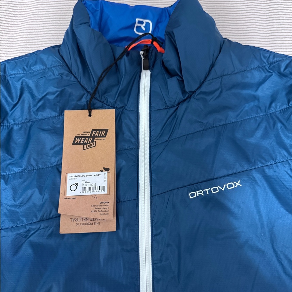 Ortovox Men's Vibrant Blue Outdoor Jacket - Picture 4 of 7